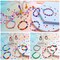 Pearl White Clay Beads Bulk 2000+pcs, Polymer Clay Beads for Bracelet Making, Heishi Beads for Bracelets, Flat Beads (6mm).